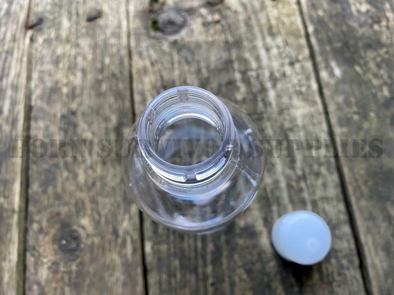 Empty Clear Plastic Travel Bottles - 220ml