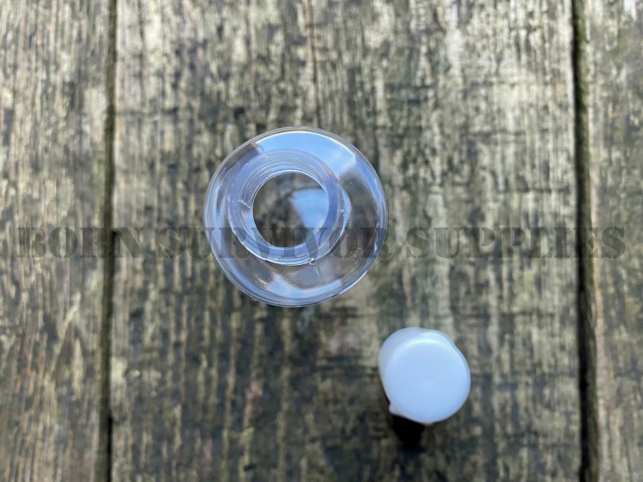 Empty Clear Plastic Travel Bottles - 50ml