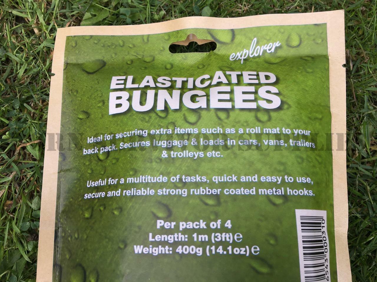 BCB Elasticated Bungees (4 Pack)