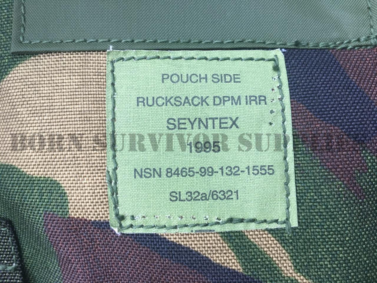 British Army PLCE Bergen Side Pouch Set (DPM Camo)