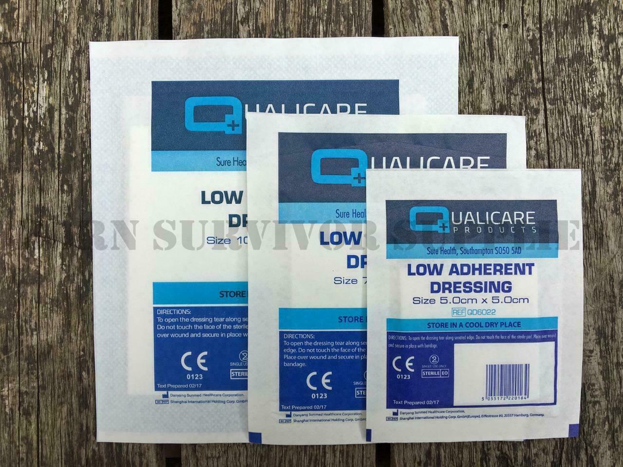 Qualicare Low Adherent Dressings (6 Pack)