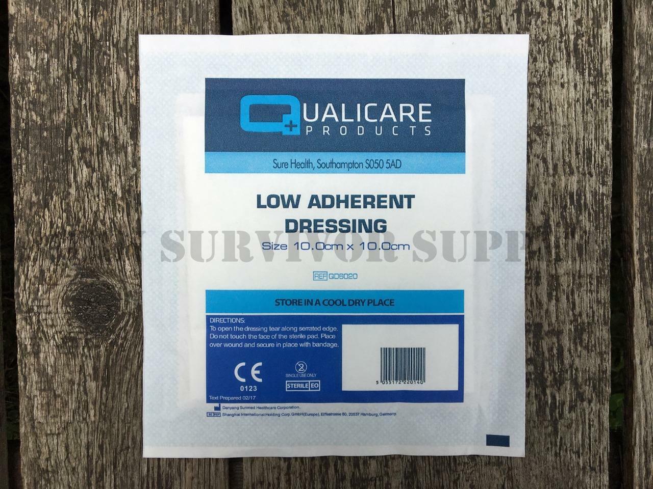 Qualicare Low Adherent Dressings (6 Pack)