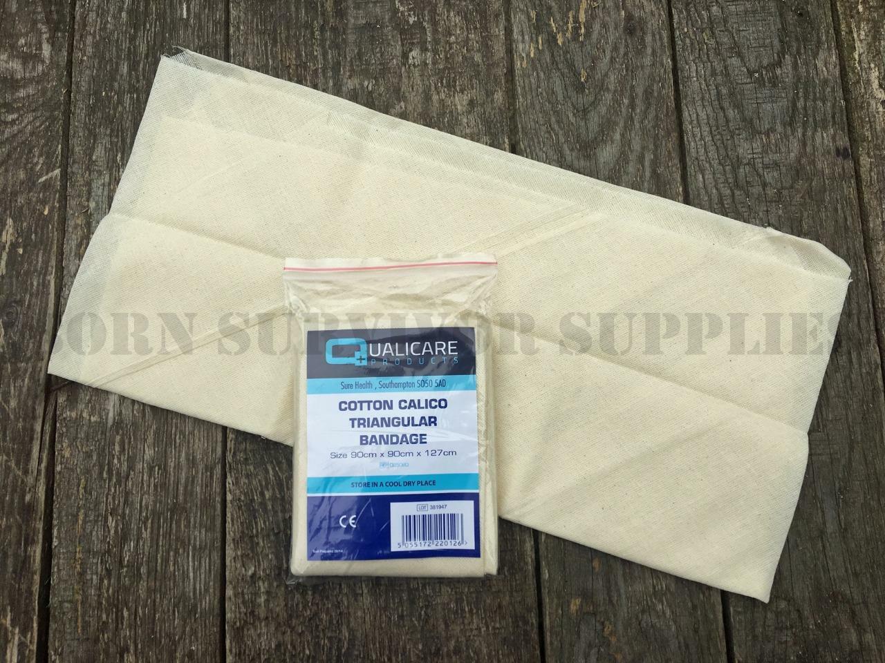 Qualicare Cotton Calico Triangular Bandage
