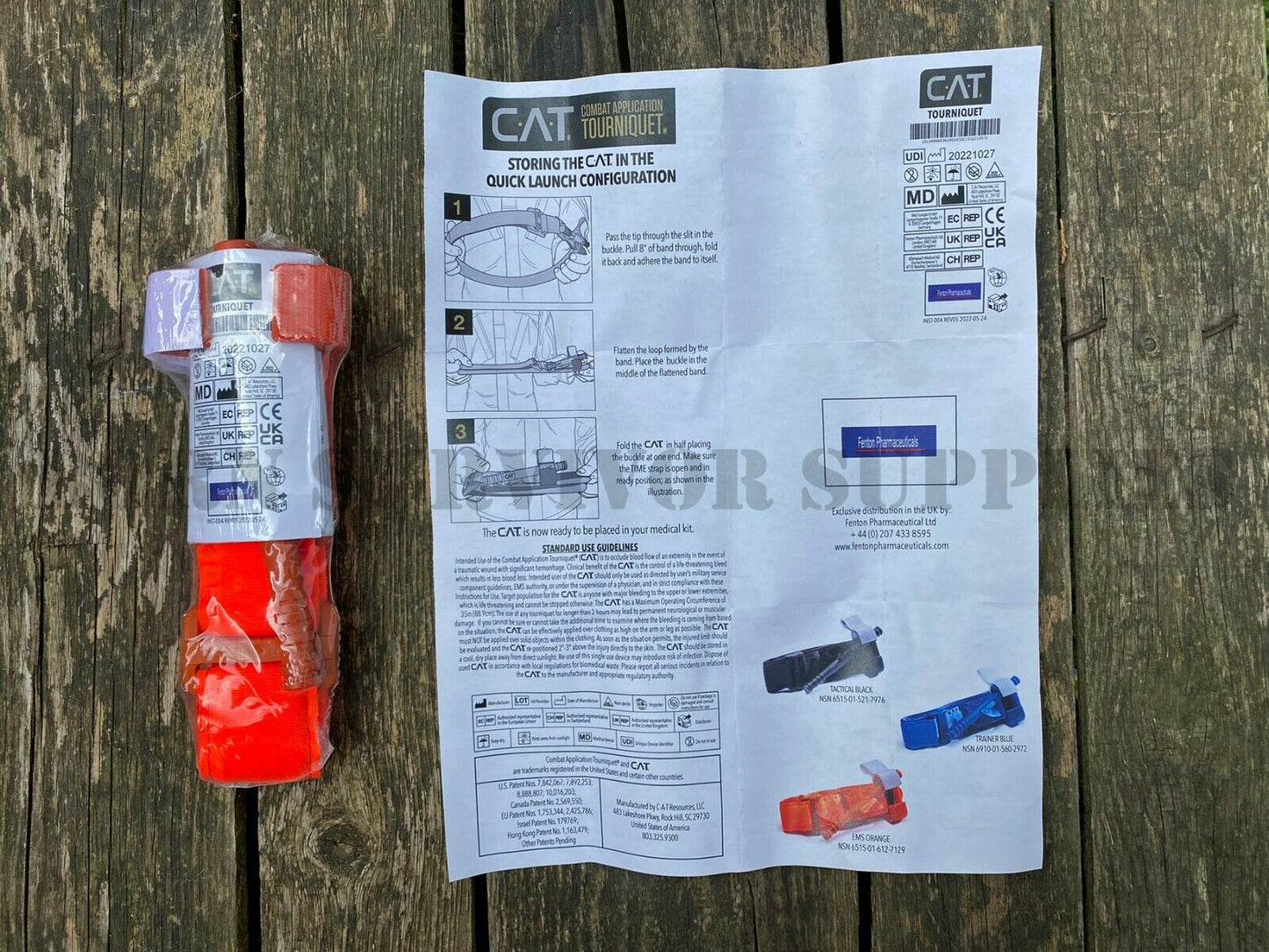 Combat Application Tourniquet - Gen 7 (Orange)