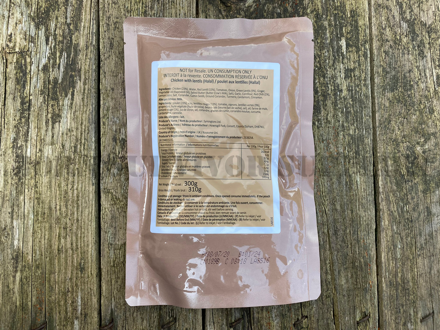 6 x Ration Pack Meals (Short Dated)
