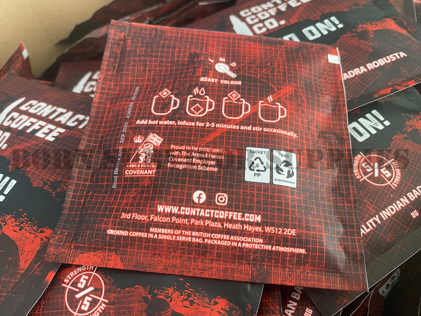 Contact Coffee Co Brew Bags