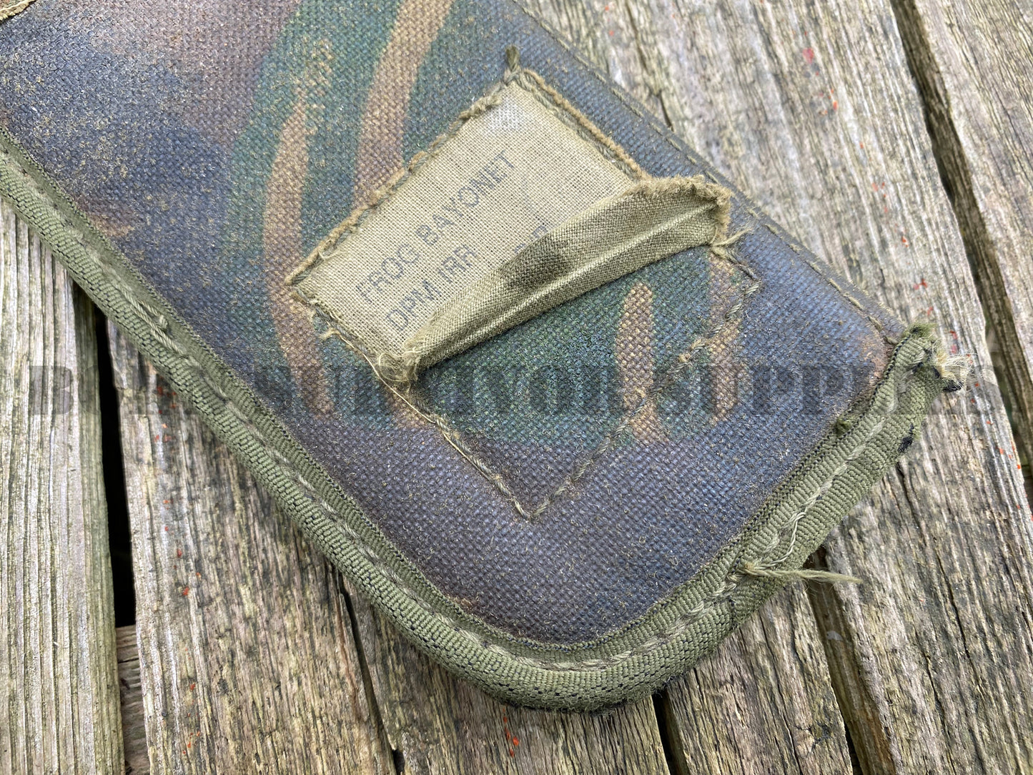 British Army PLCE Bayonet Frog (DPM Camo) (Clearance)