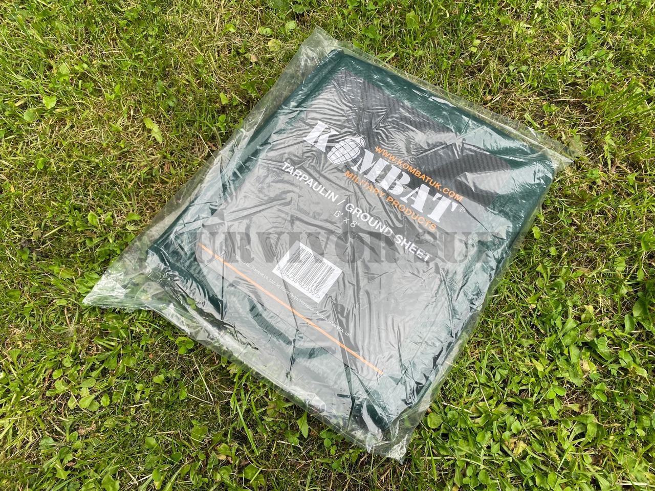 Kombat UK Tarpaulin Ground Sheet (6ft x 8ft)