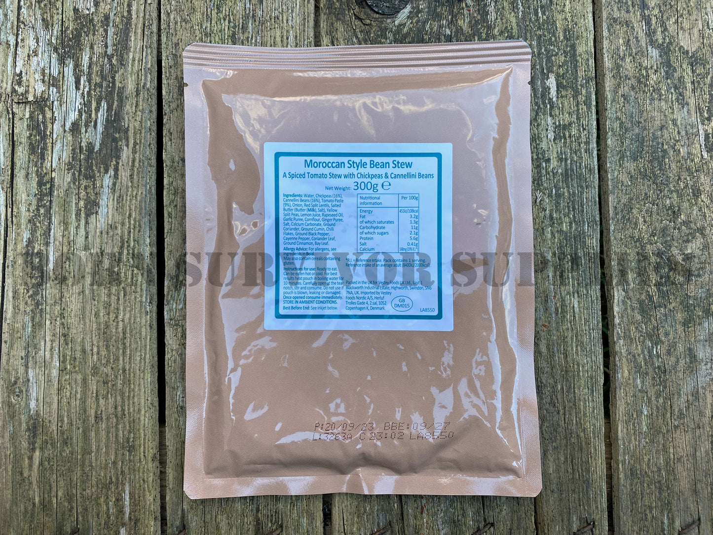 Moroccan Style Bean Stew Ration Pack