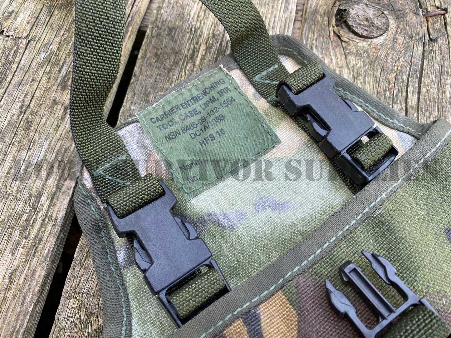 British Army PLCE Entrenching Tool Pouch (DPM Camo) (Clearance)