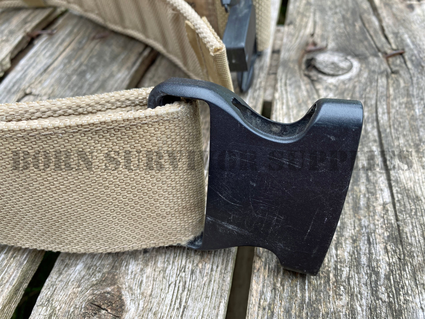 British Army Combat Trouser Belt (Desert Tan) (Clearance)