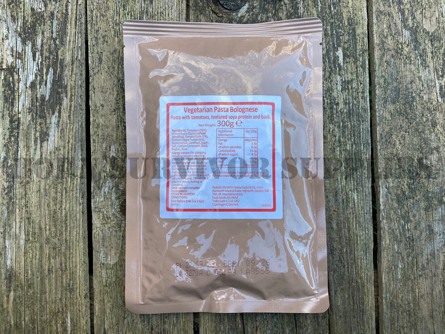 Vegetarian Pasta Bolognese Ration Pack