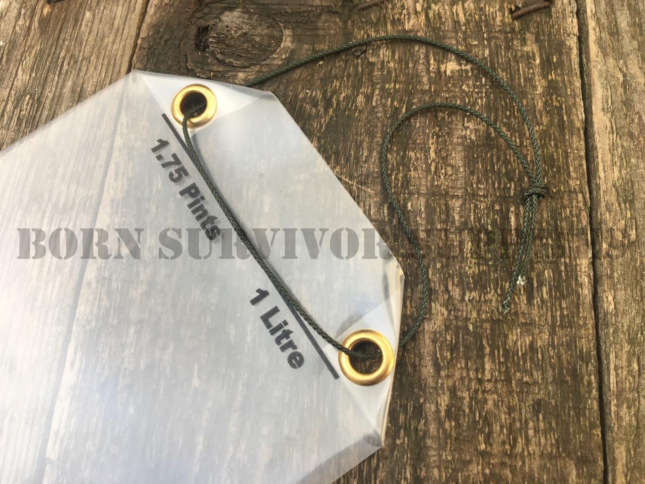 Survival Kit Water Collection Bag - 2 Pack