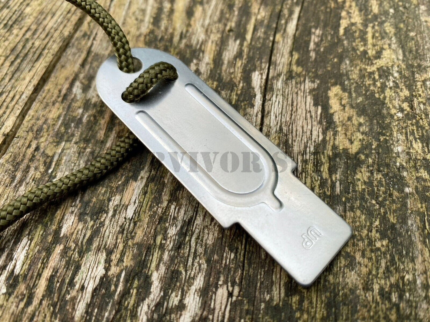 Large Firesteel & Striker (Wood Handle)