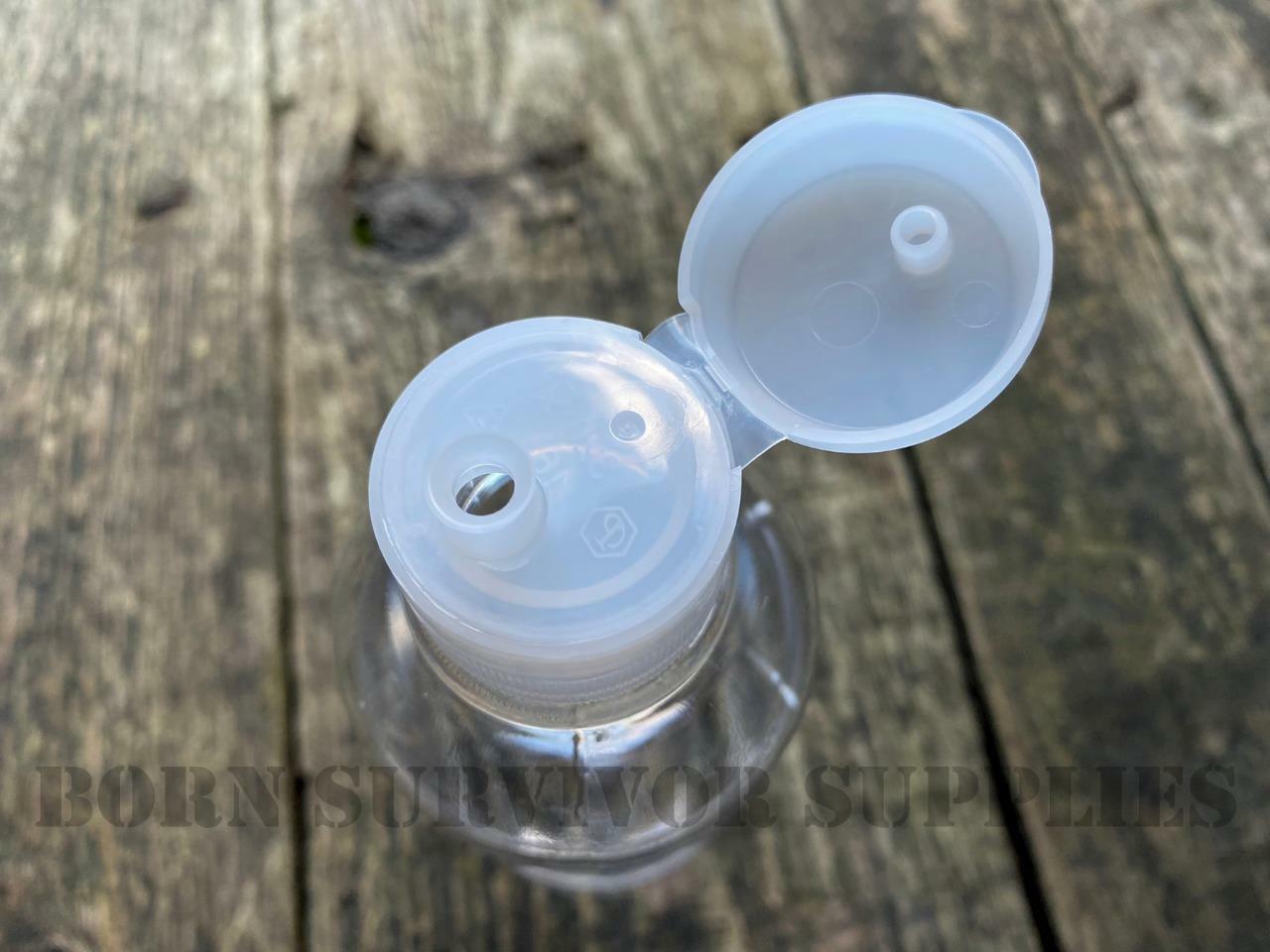 Empty Clear Plastic Travel Bottles - 220ml