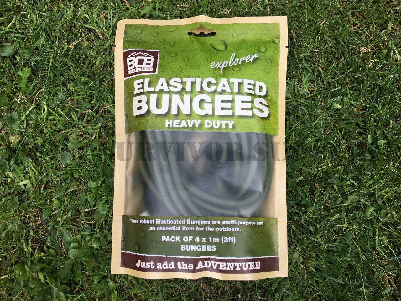 BCB Elasticated Bungees (4 Pack)