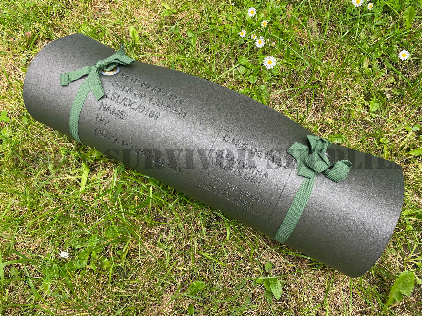 British Army Issue Roll Mat - Sleeping Bag Foam Pad Camping Mattress ...