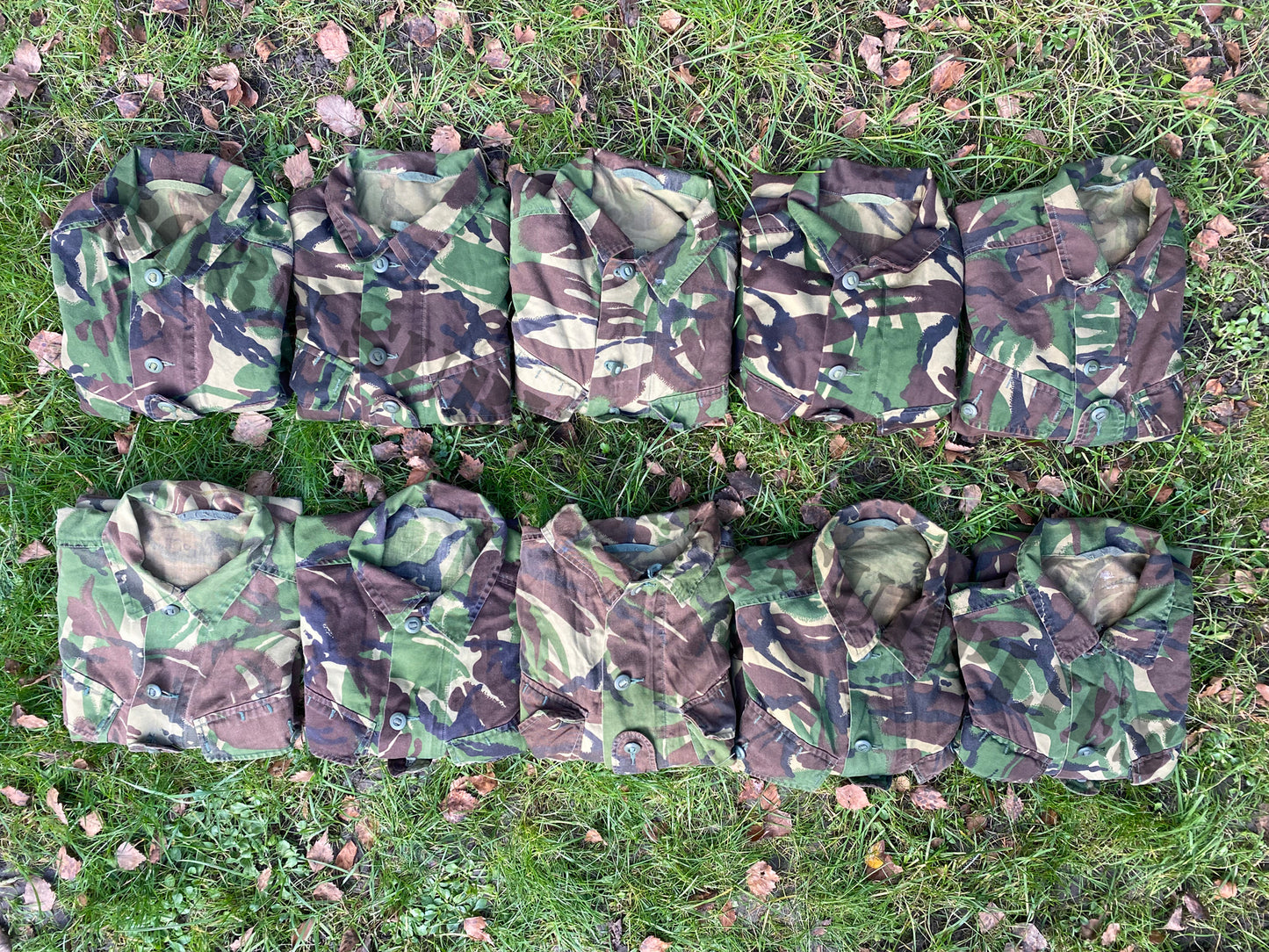 British Army Lightweight Combat Jacket Shirt (DPM Camo) (10 Pack)