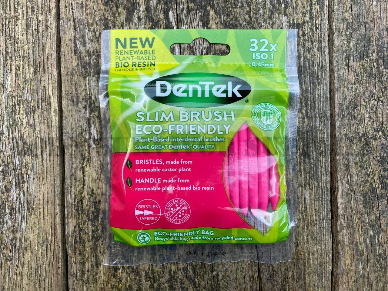 Dentek Slim Interdental Brushes - ISO1 0.45mm (32 Pack)