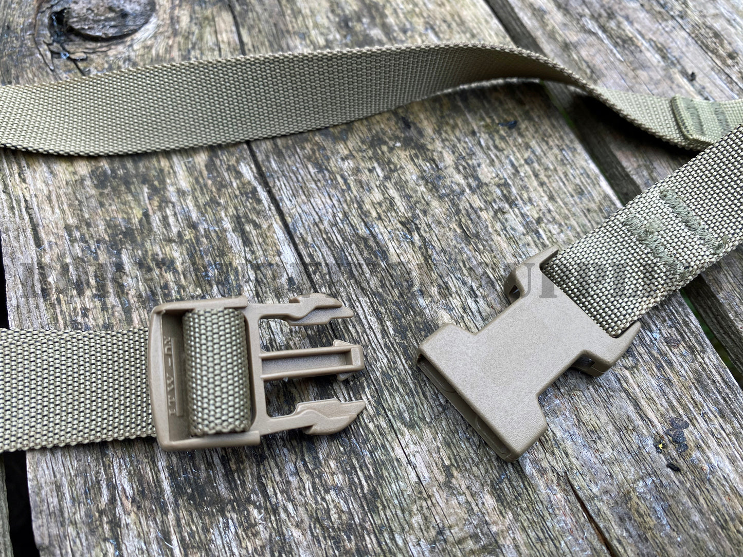 British Army GSR Respirator Bag Leg Strap