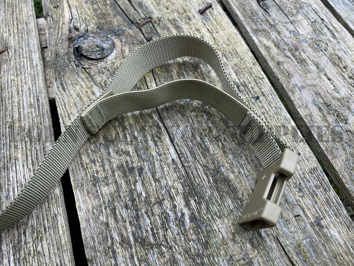British Army GSR Respirator Bag Leg Strap
