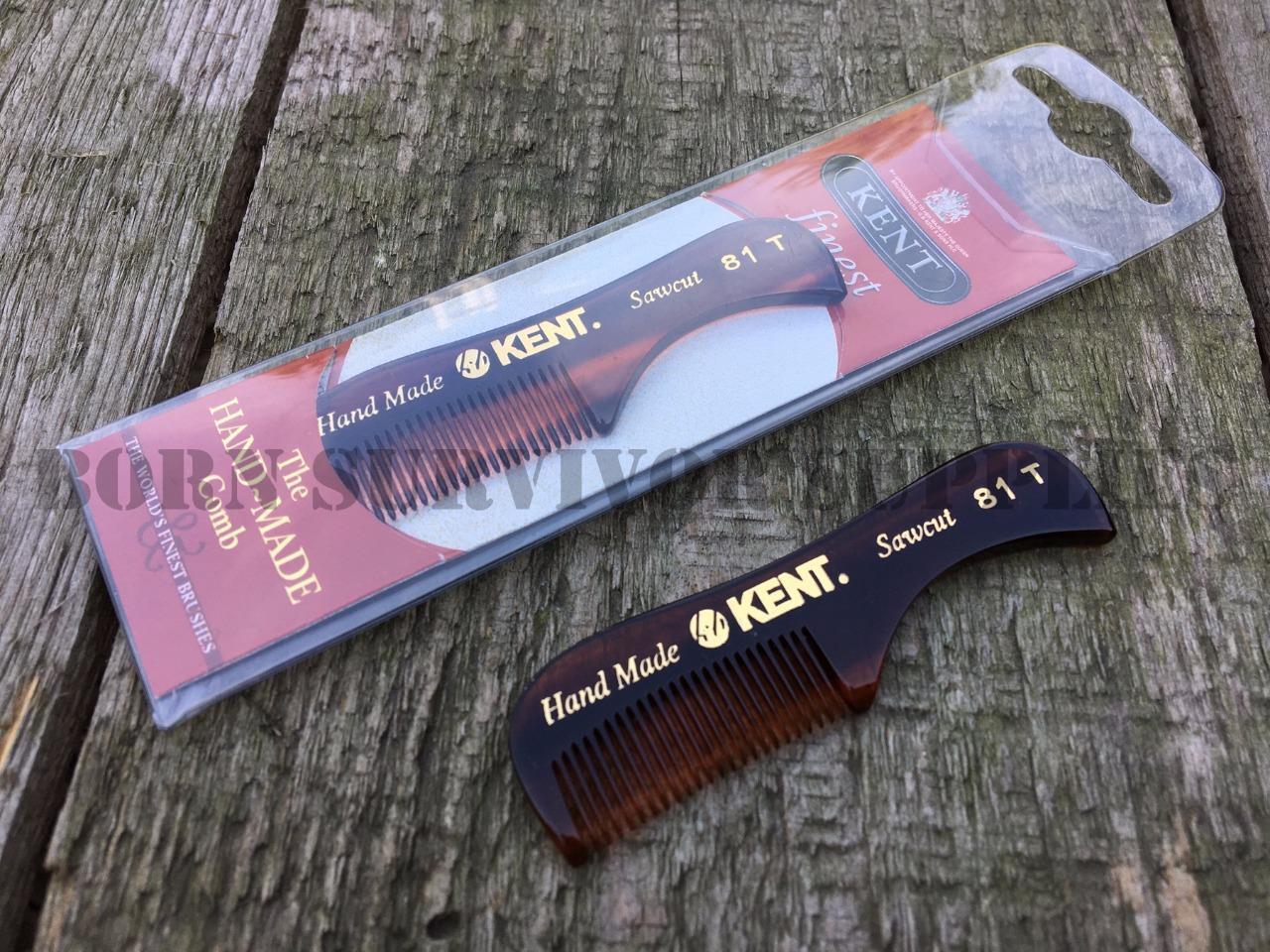 Kent 81T Moustache & Beard Comb