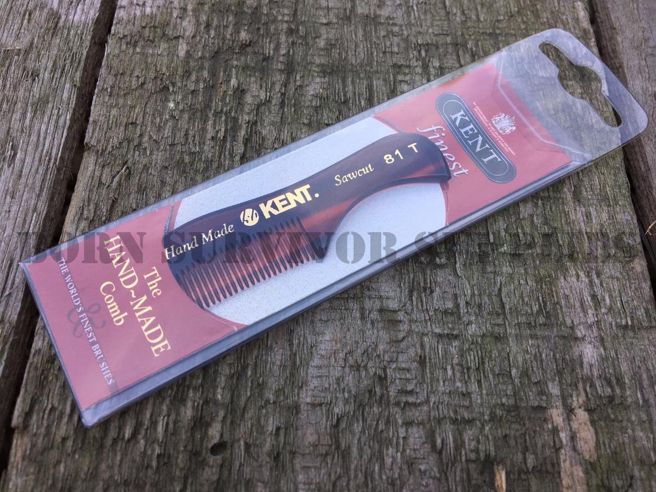 Kent 81T Moustache & Beard Comb