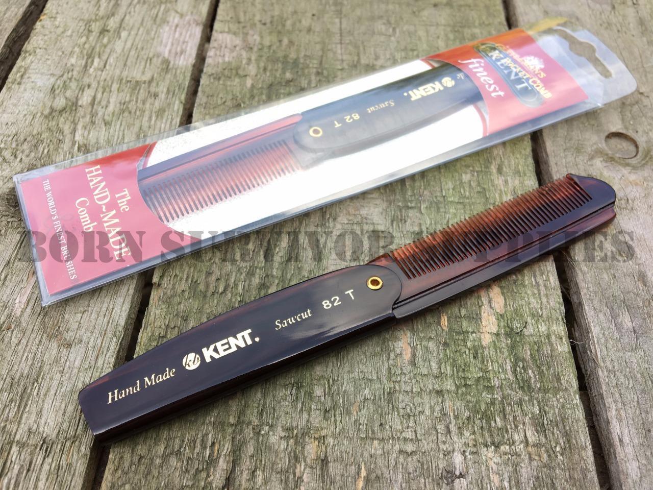 Kent 82T Folding Pocket Comb