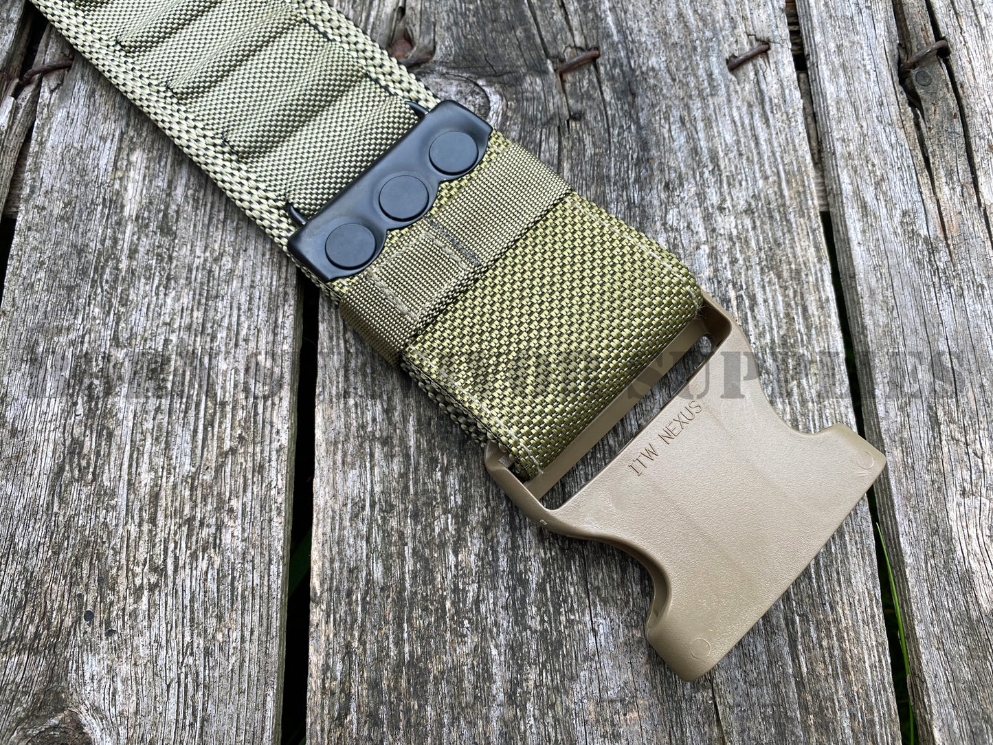 British Army PLCE Webbing Belt (Light Olive MTP)