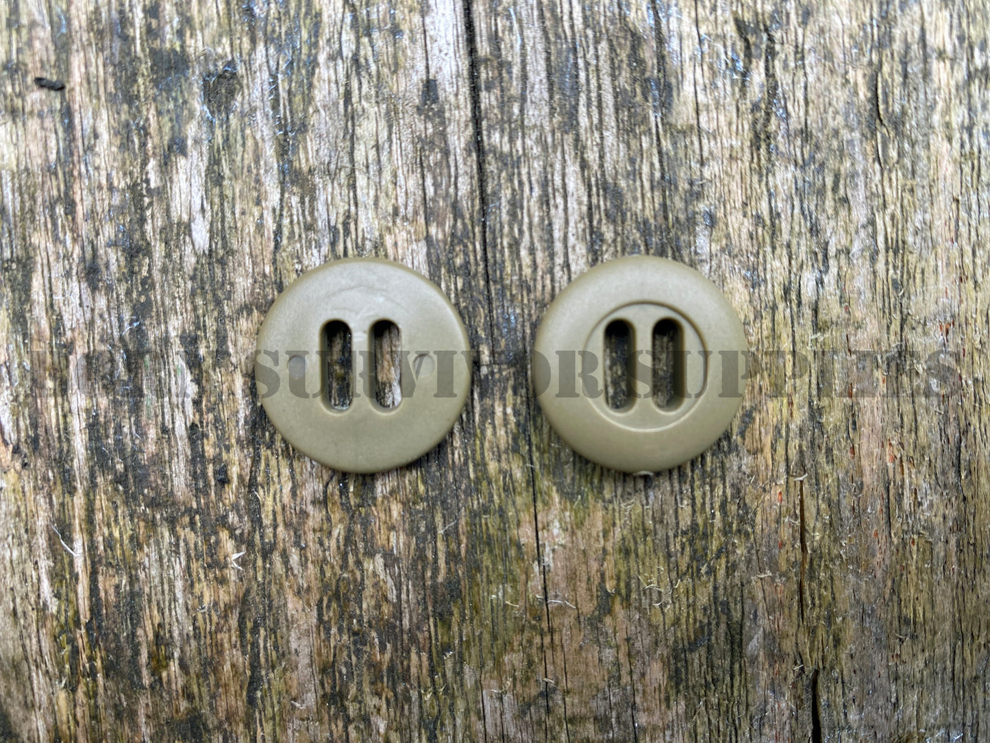 British Army Slotted Buttons - MTP Camo (4 Pack)