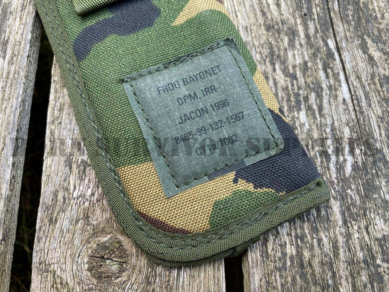British Army PLCE Bayonet Frog (DPM Camo)