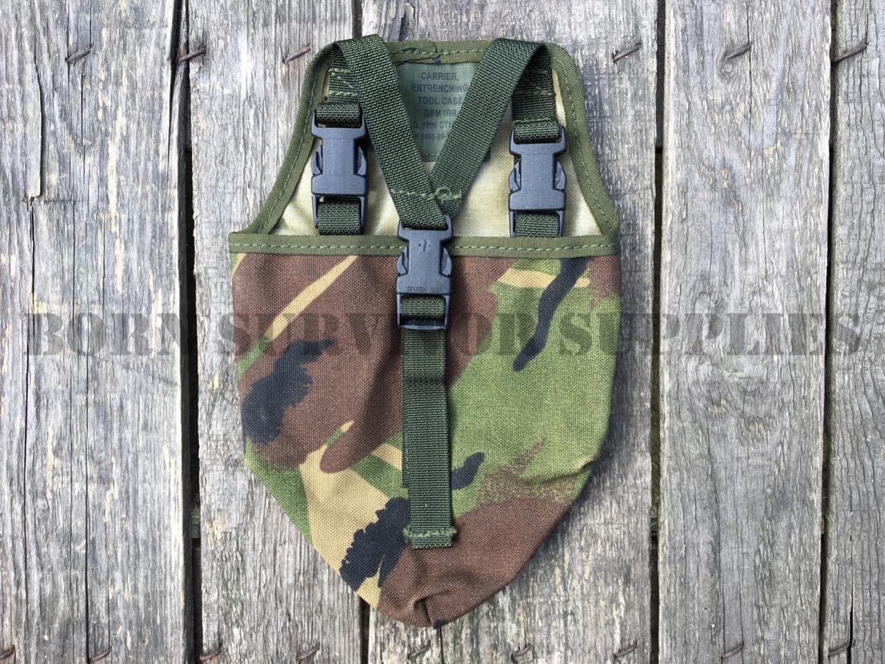 British Army PLCE Entrenching Tool Pouch (DPM Camo)
