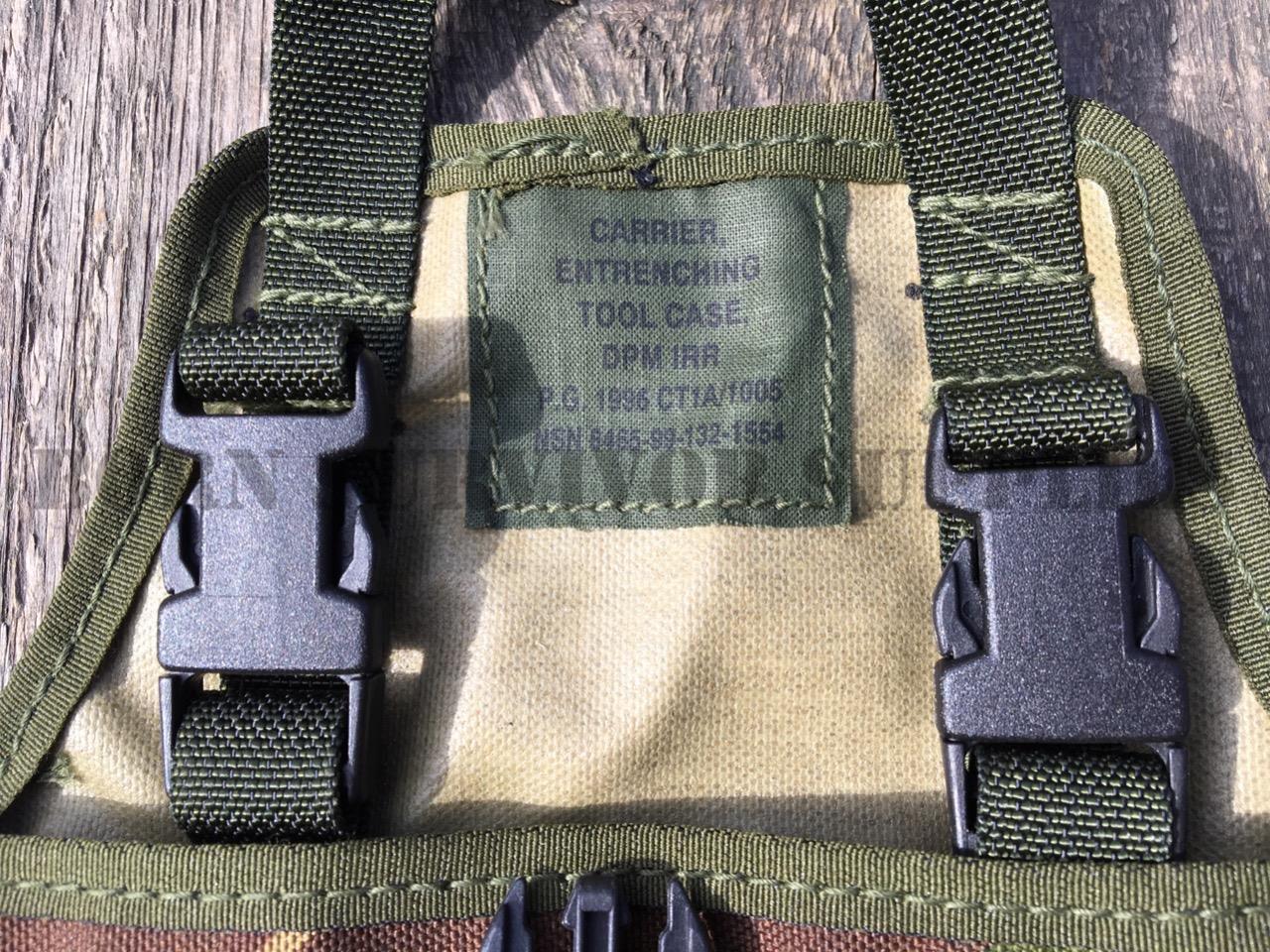 British Army PLCE Entrenching Tool Pouch (DPM Camo)
