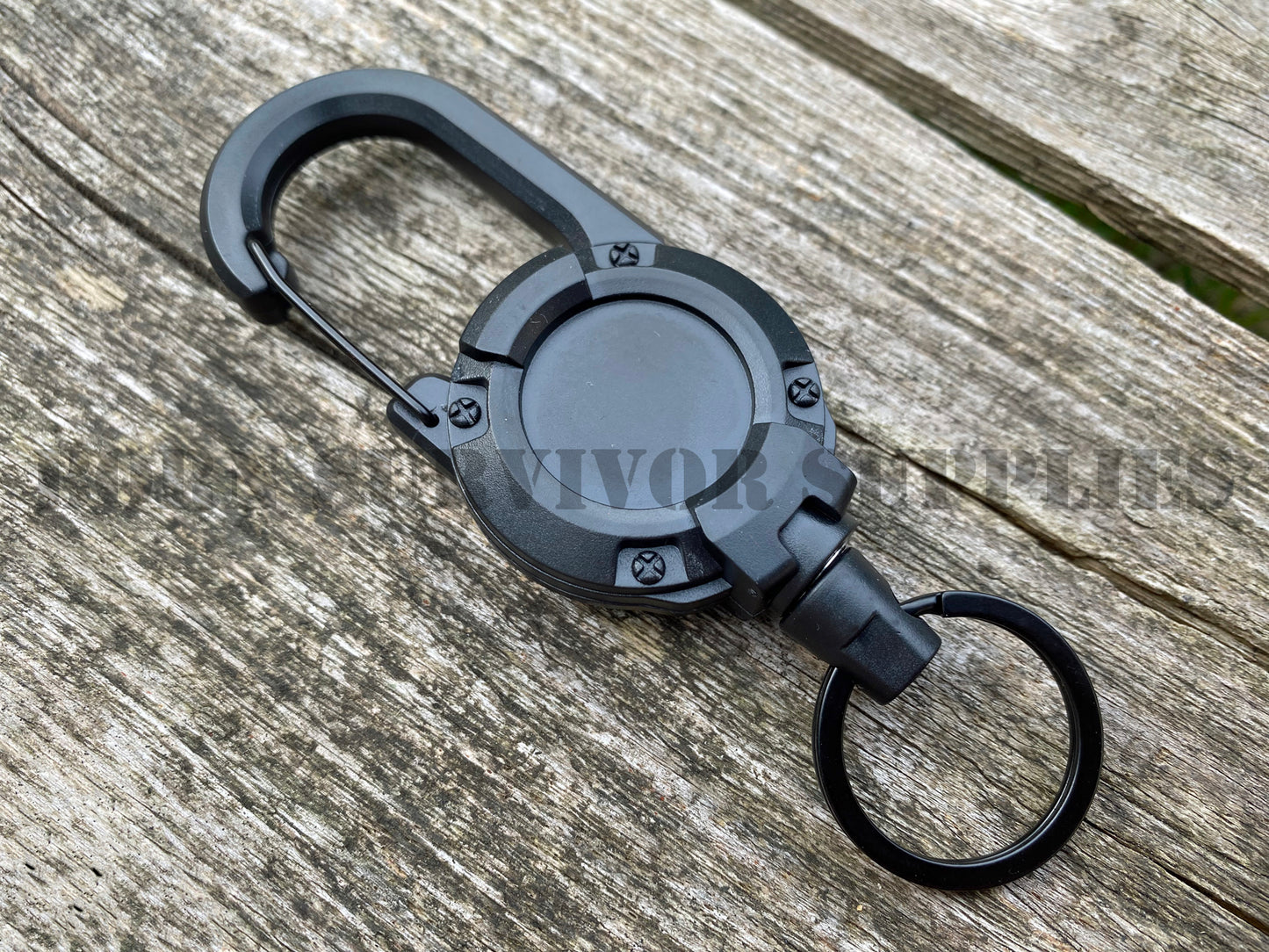 Kombat UK Retractable Carabiner Keyring