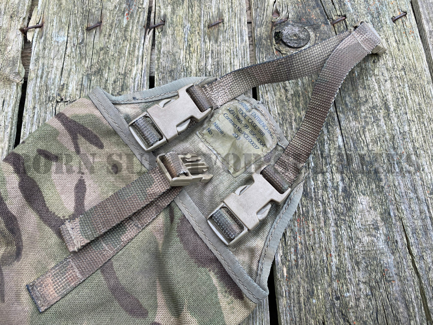 British Army PLCE Entrenching Tool Pouch (MTP Camo) (Clearance)