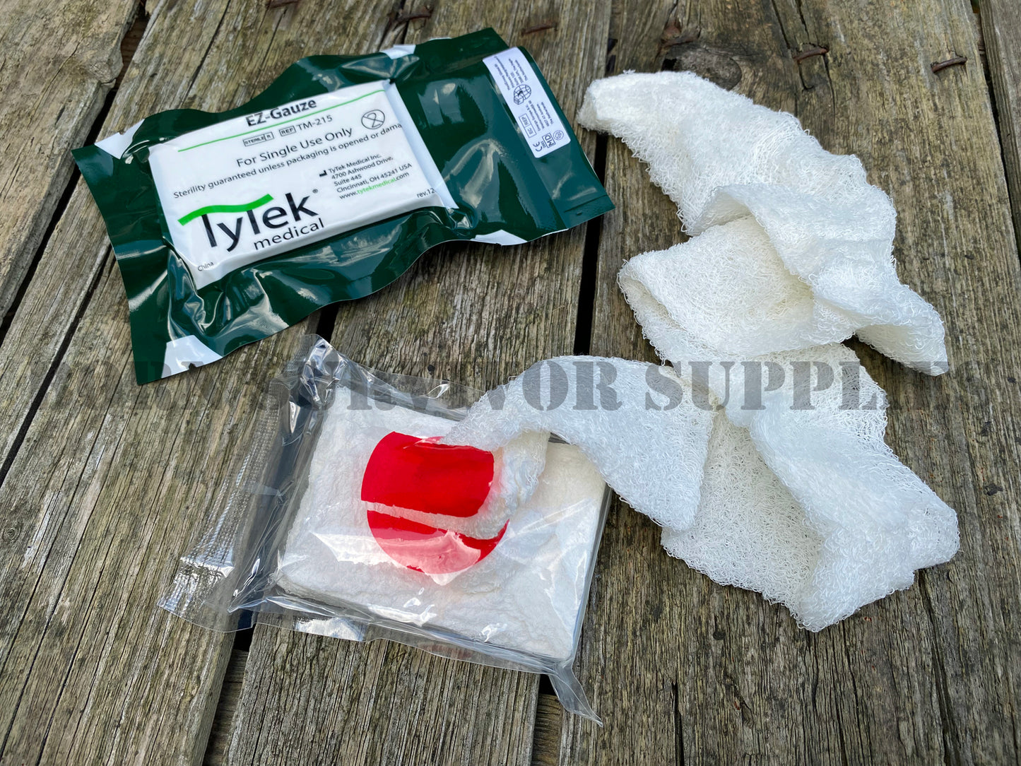 Tytek Medical EZ-Gauze Compressed Gauze Roll (2 Pack)