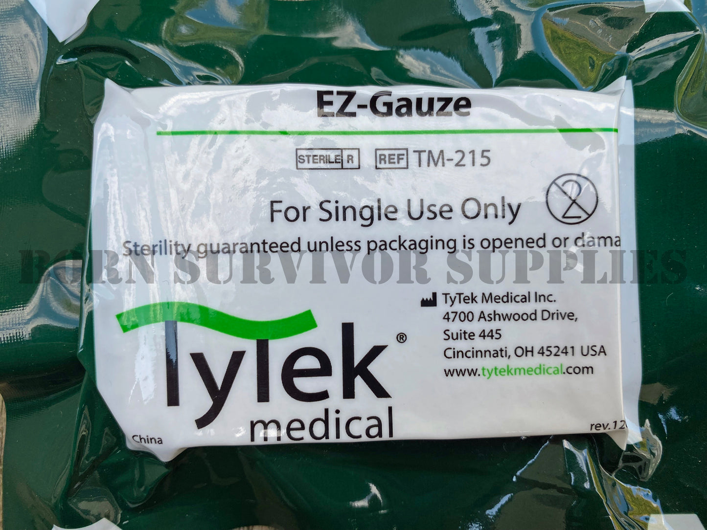 Tytek Medical EZ-Gauze Compressed Gauze Roll (2 Pack)