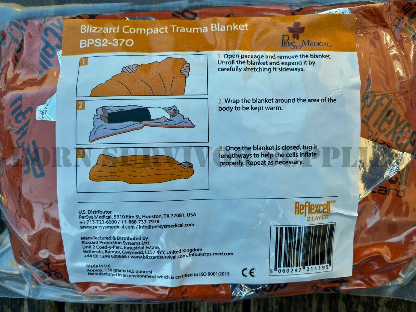 Blizzard Compact Trauma Blanket