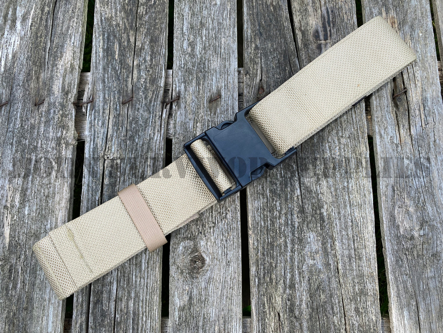 British Army Combat Trouser Belt (Desert Tan)