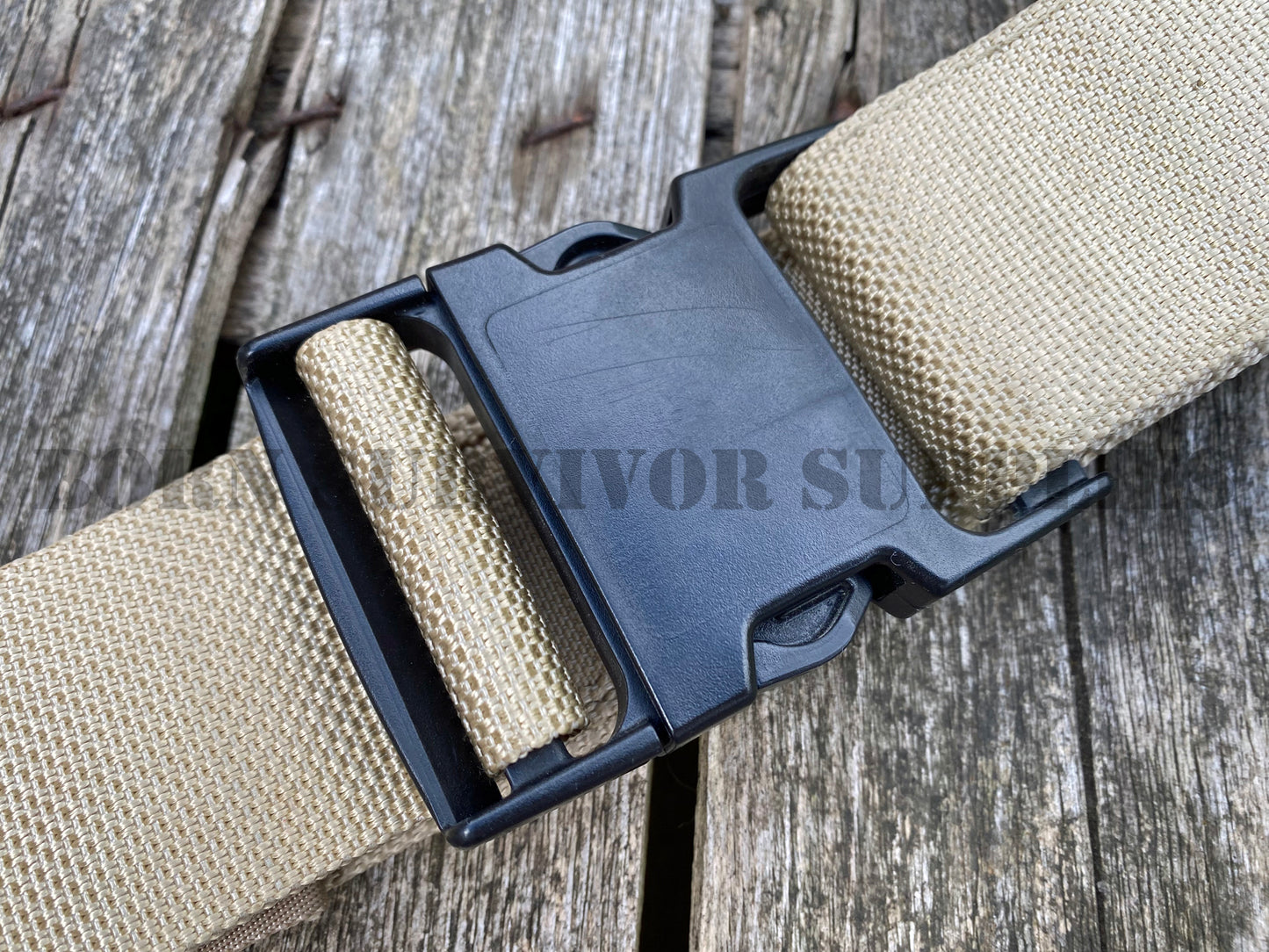 British Army Combat Trouser Belt (Desert Tan)