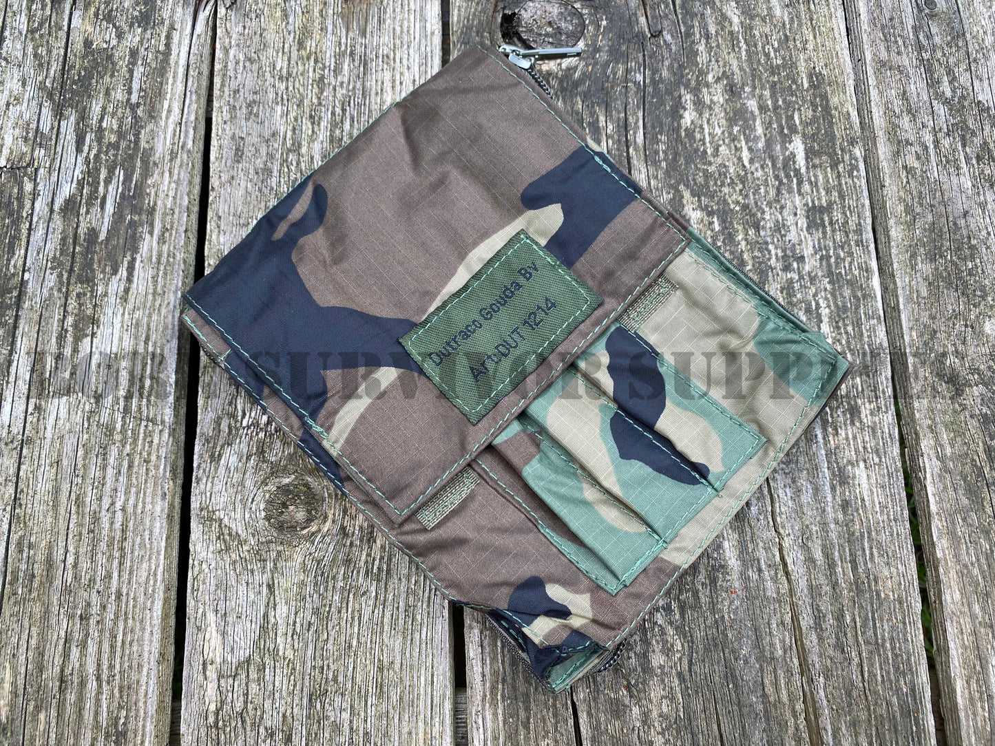 Dutch Army A6 Notebook Cover (Woodland Camo)