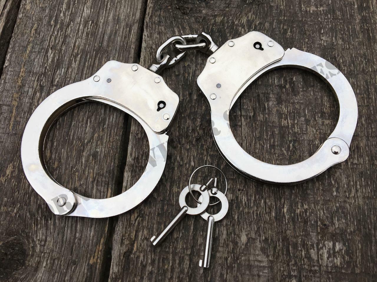 Stainless Steel Handcuffs (Silver)