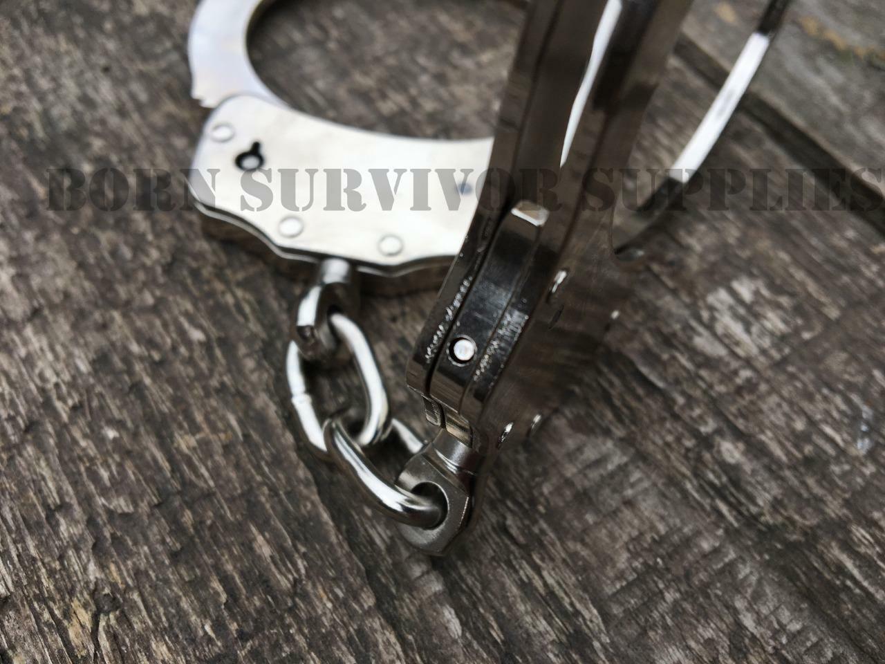 Stainless Steel Handcuffs (Silver)
