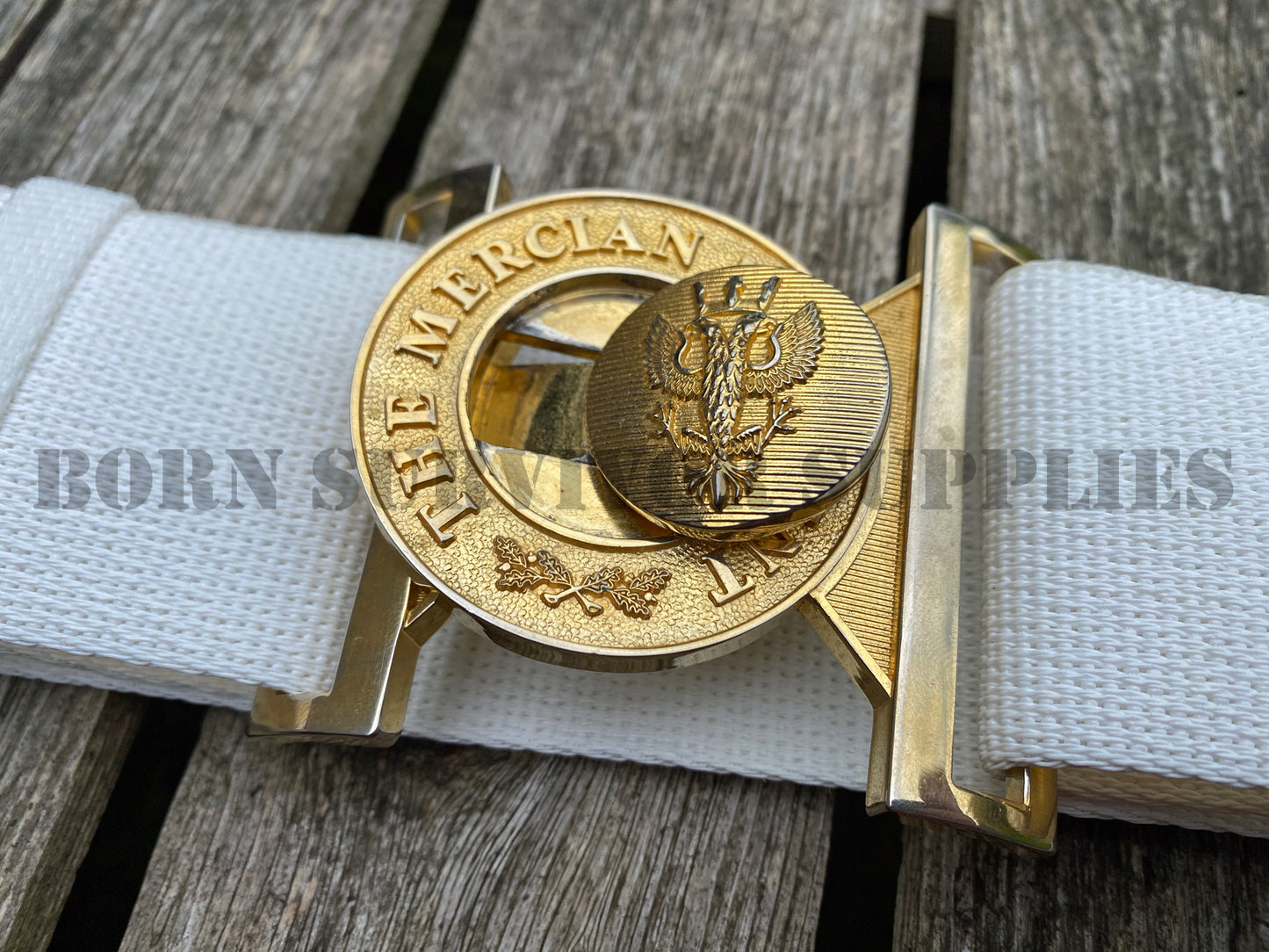 British Army Mercian Regiment Parade Belt