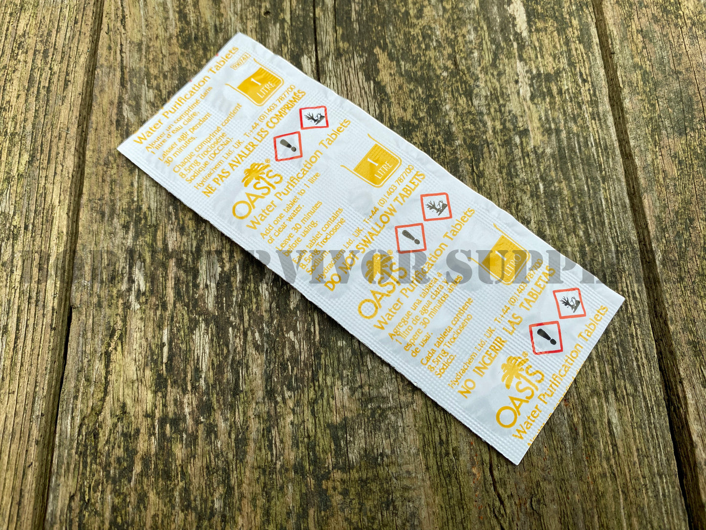 Oasis Water Purification Tablets