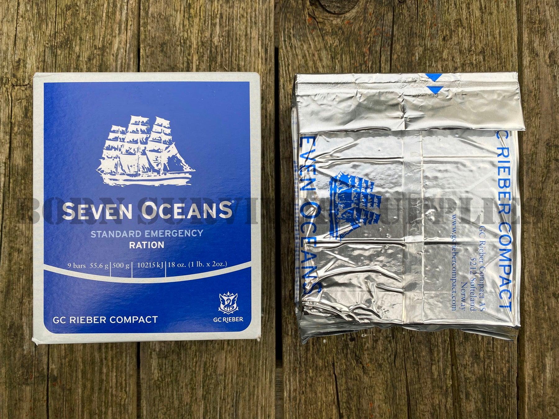 Sos Sea Ration Seven Oceans Emergency Food Bars Survival Ration Biscuits SOS Lifeboat ...