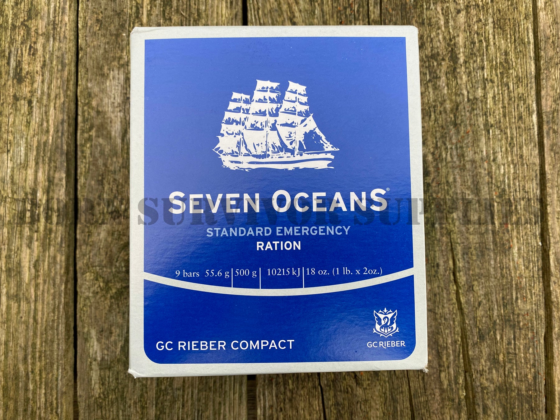 Sos Sea Ration Seven Oceans Emergency Food Bars Survival Ration Biscuits SOS Lifeboat ...