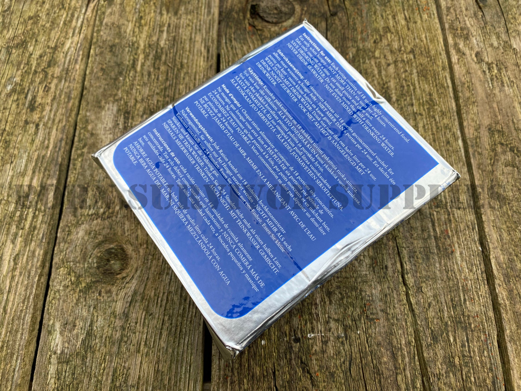 Sos Sea Ration Seven Oceans Emergency Food Bars Survival Ration Biscuits SOS Lifeboat ...