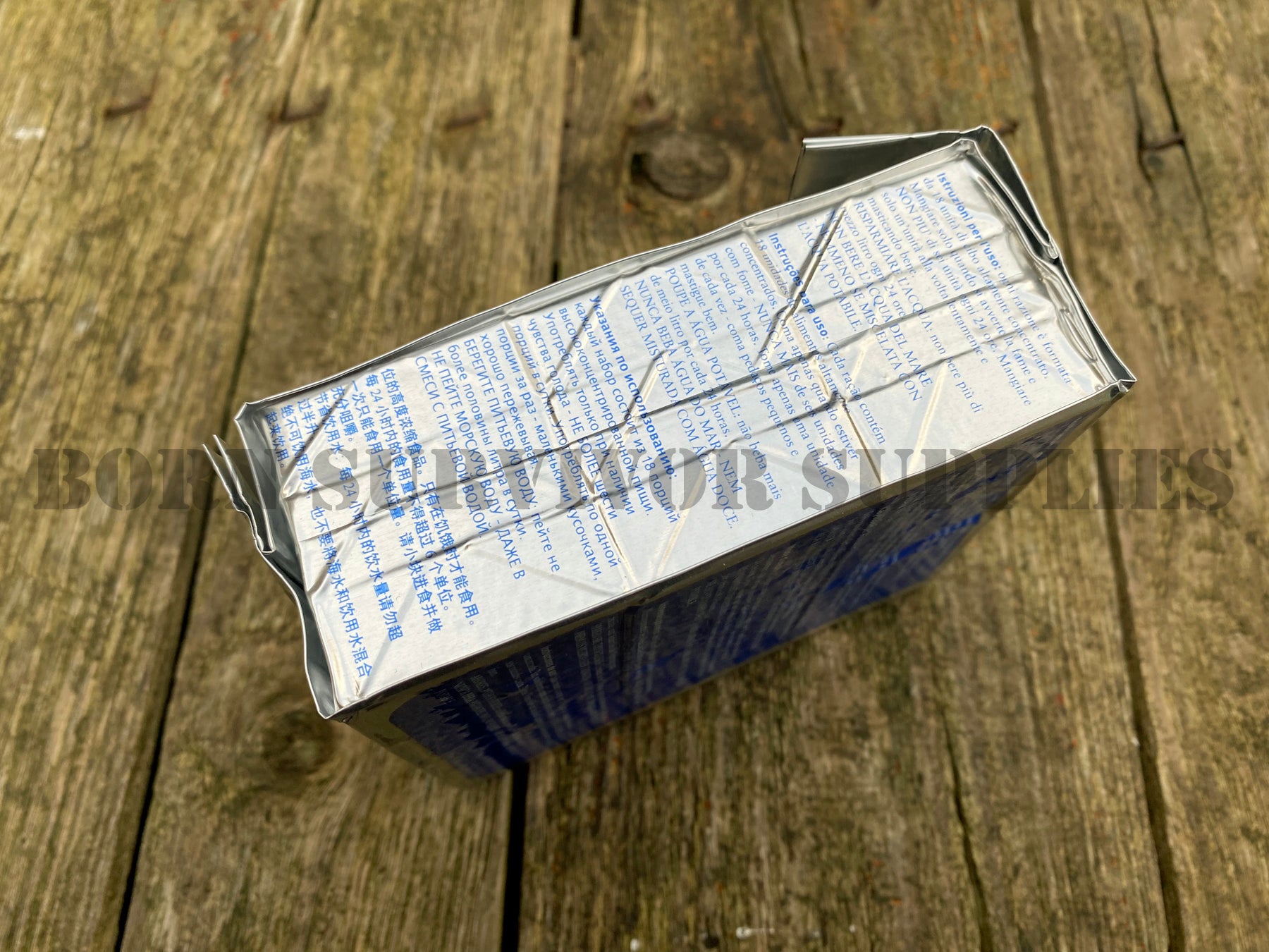 Sos Sea Ration Seven Oceans Emergency Food Bars Survival Ration Biscuits SOS Lifeboat ...