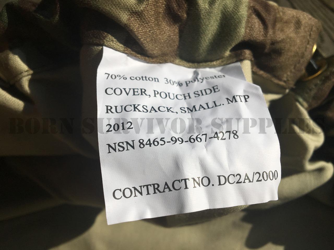 British Army Rucksack Cover - Small (MTP Camo)